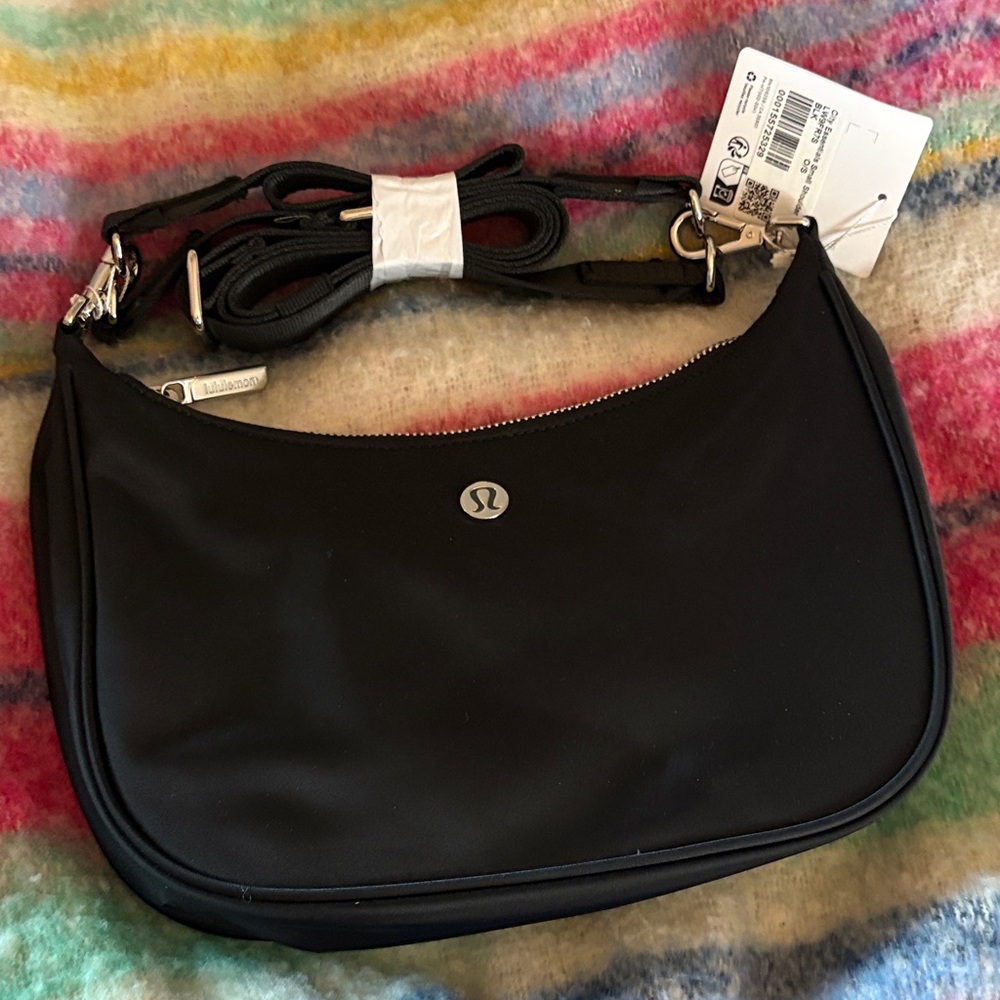 lululemon athletica Classic Black Shoulder Bag - Picture 2 of 7